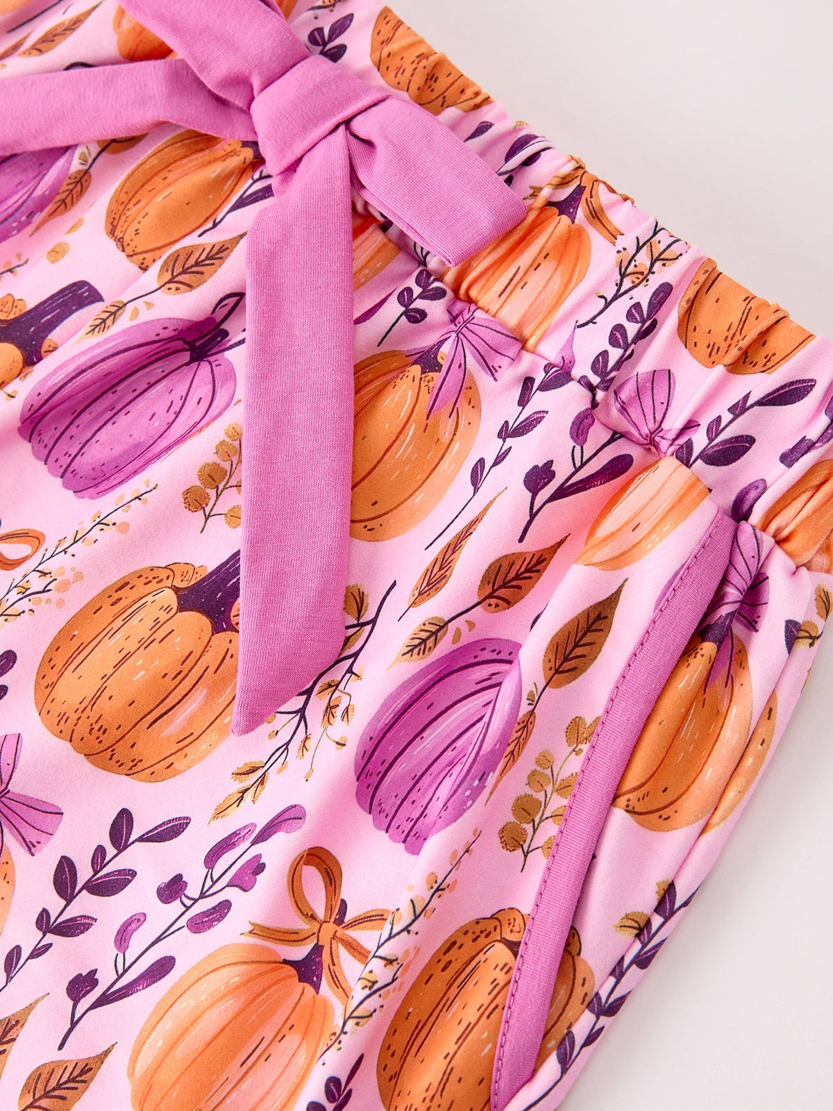 Mommy & me Halloween Pumpkin Pajama Set by Rylee Faith Designs