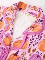 Mommy & me Halloween Pumpkin Pajama Set by Rylee Faith Designs