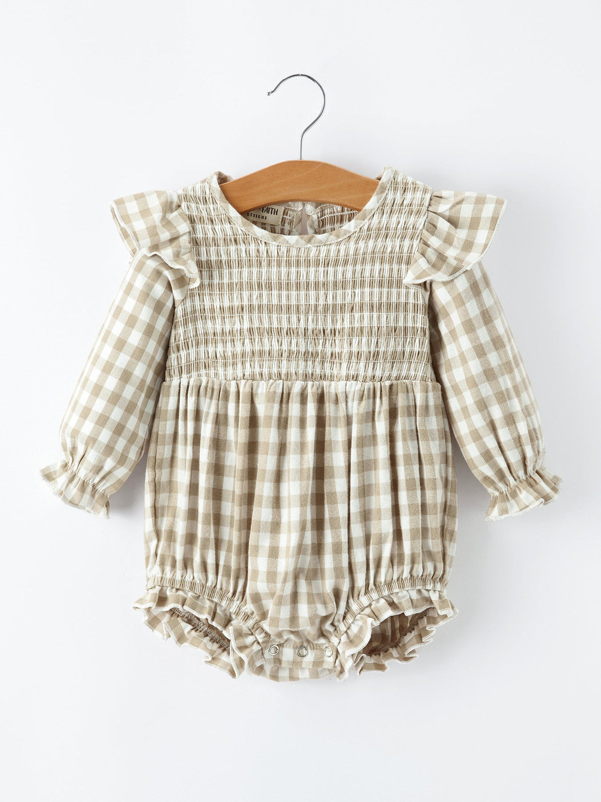 Mommy & Me Fall Plaid Dresses & Baby Bubble by Rylee Faith Designs