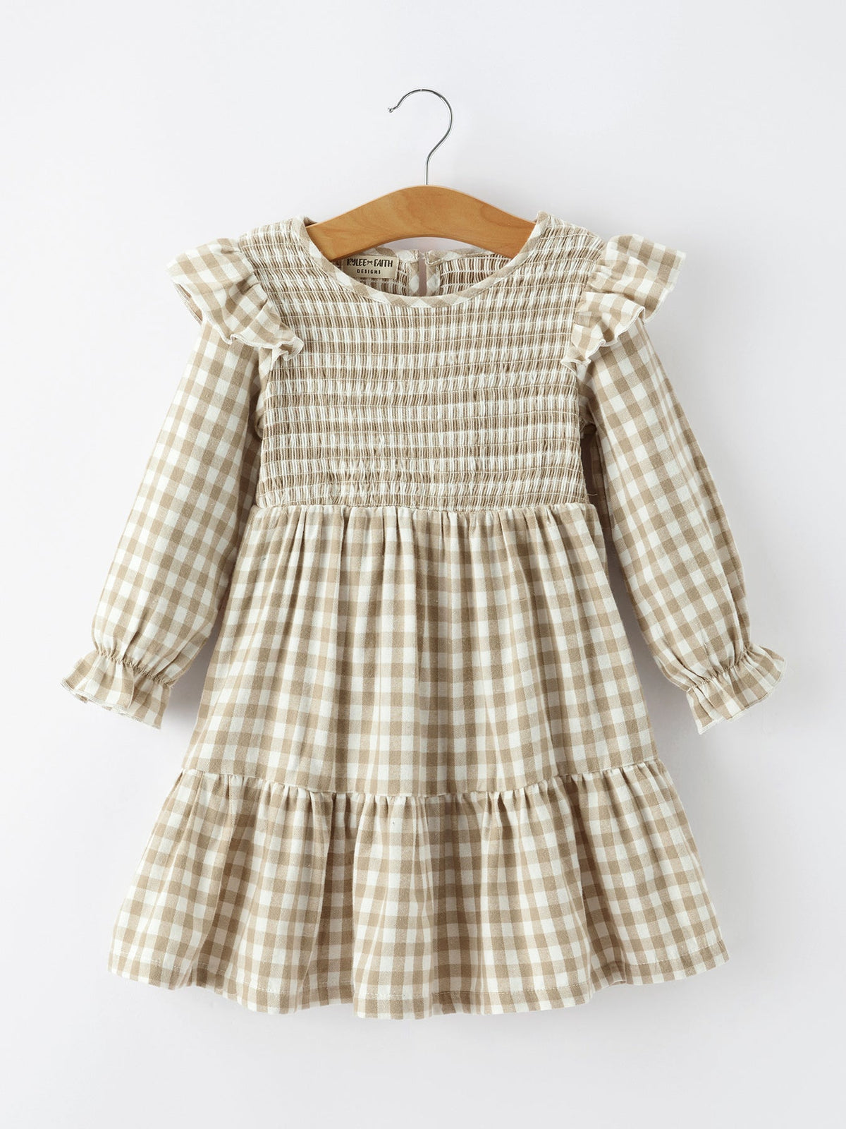 Mommy & Me Fall Plaid Dresses & Baby Bubble by Rylee Faith Designs