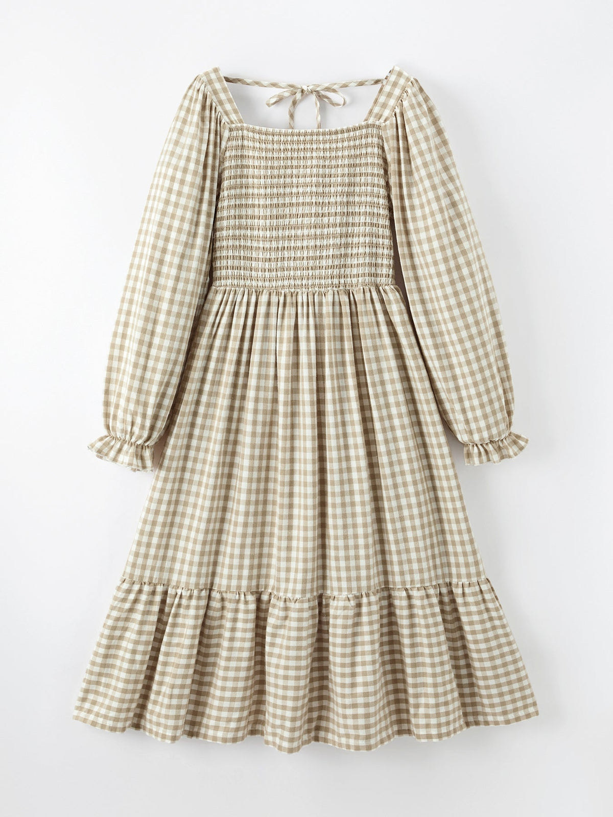 Mommy & Me Fall Plaid Dresses & Baby Bubble by Rylee Faith Designs