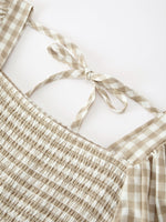 Mommy & Me Fall Plaid Dresses & Baby Bubble by Rylee Faith Designs