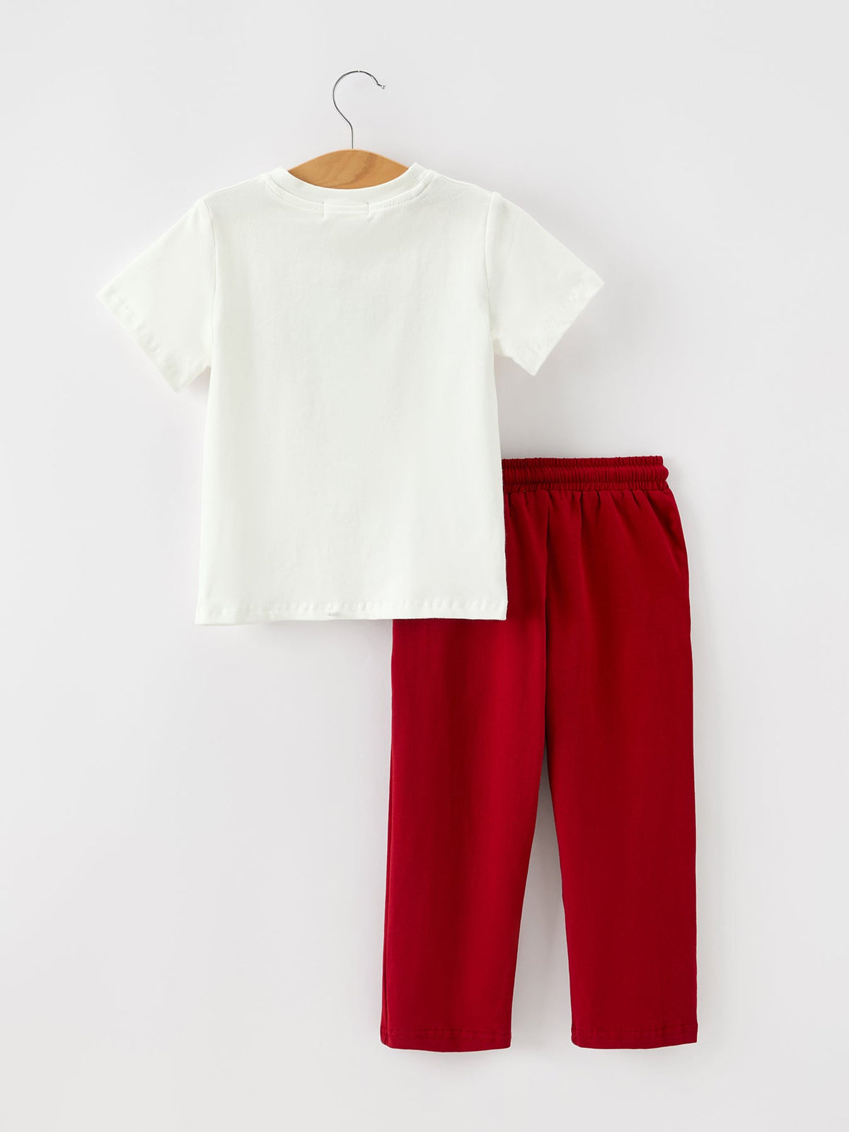 Boys Christmas Reindeer T-Shirt & Pants Set by Rylee Faith Designs
