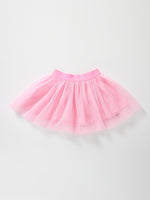 Fall Girls Pink Pumpkin Appliqué Tulle Skirt by Rylee Faith Designs