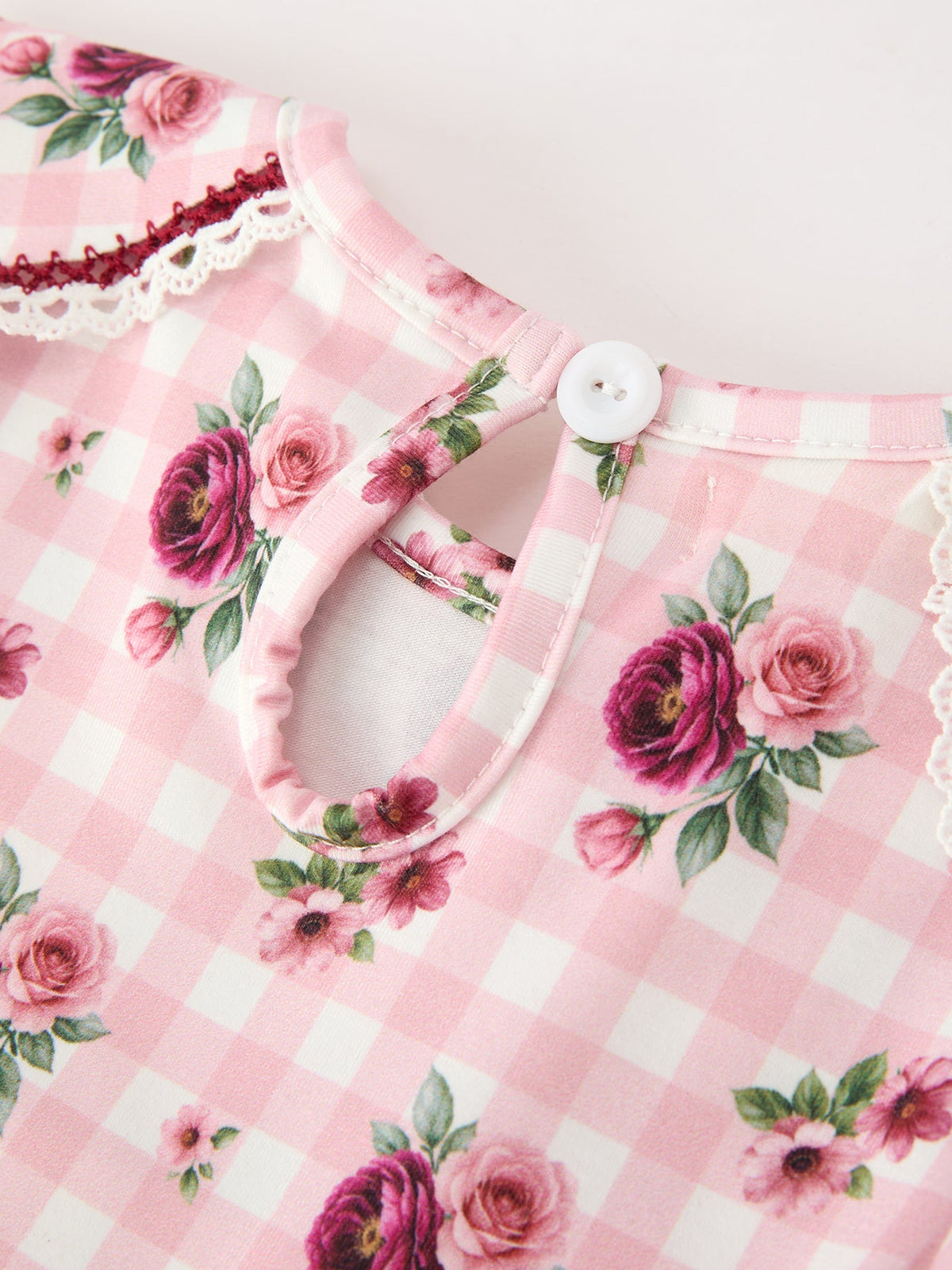 Fall Toddler Girls Vintage Smocked Floral Dress by Rylee Faith Designs