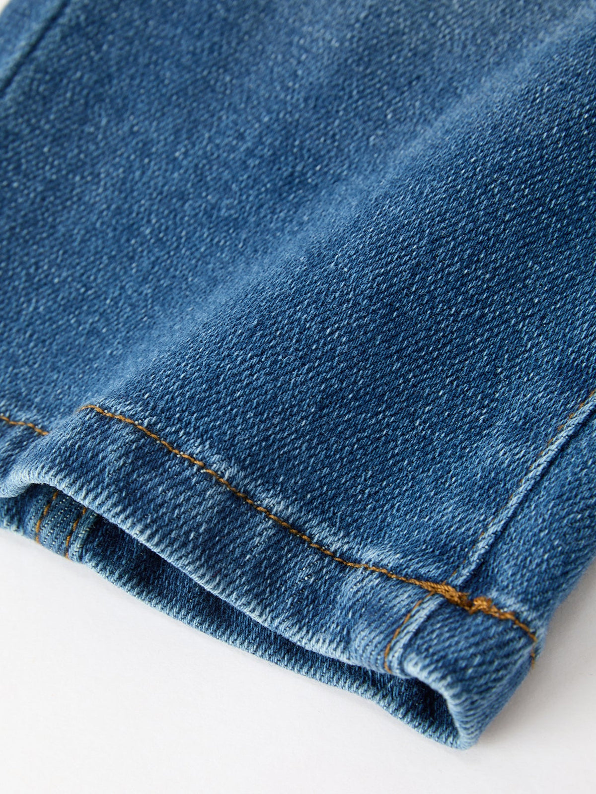 Girls Distressed Denim Jeans with Oversized Back Bow by Rylee Faith Designs