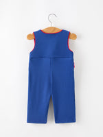 Christmas Santa Baby Boys Smocked Jon Jon by Rylee Faith Designs