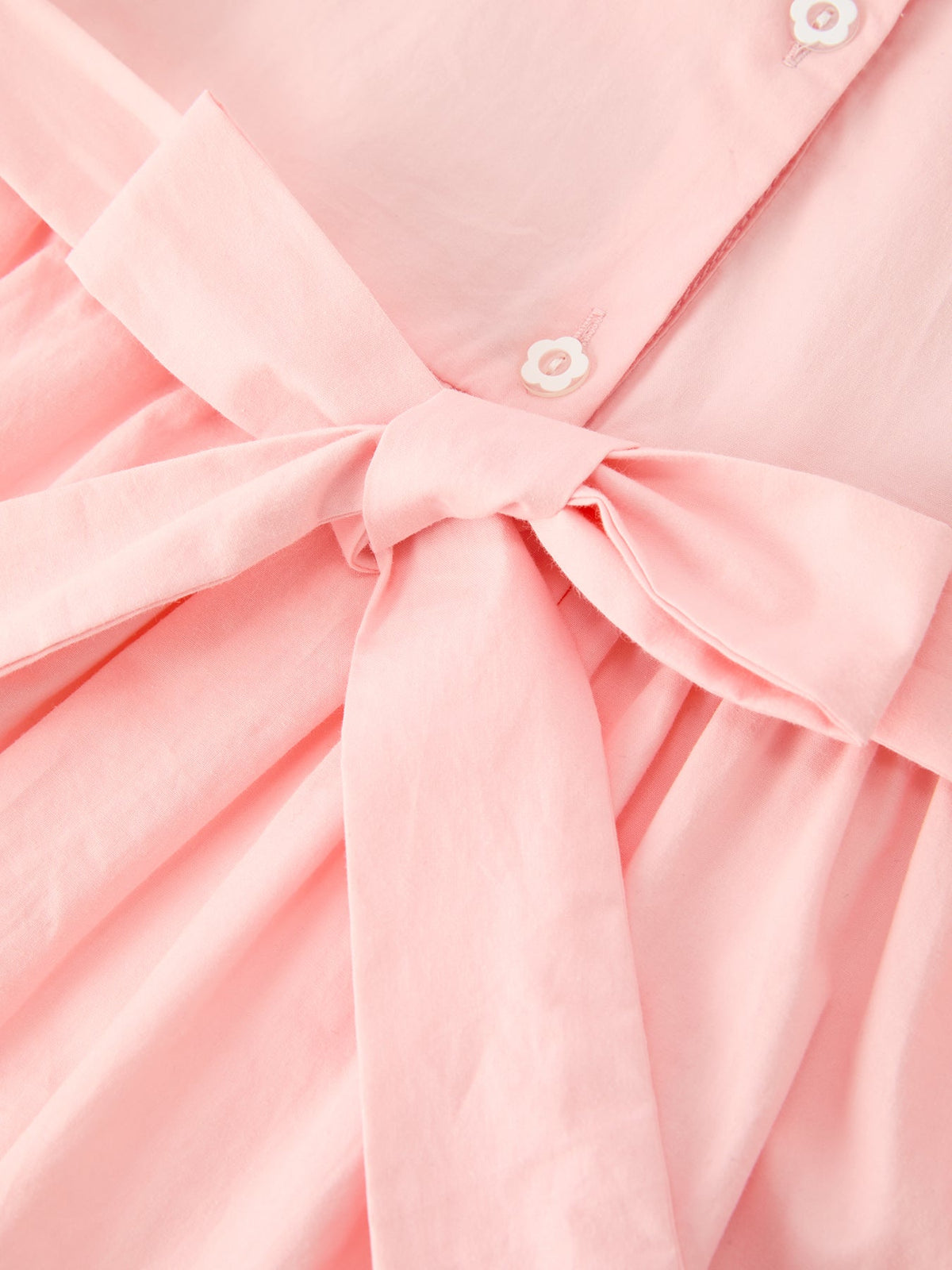 Fall Girls Pink Floral Embroidered Smocked Peter Pan Collar Dress by Rylee Faith Designs