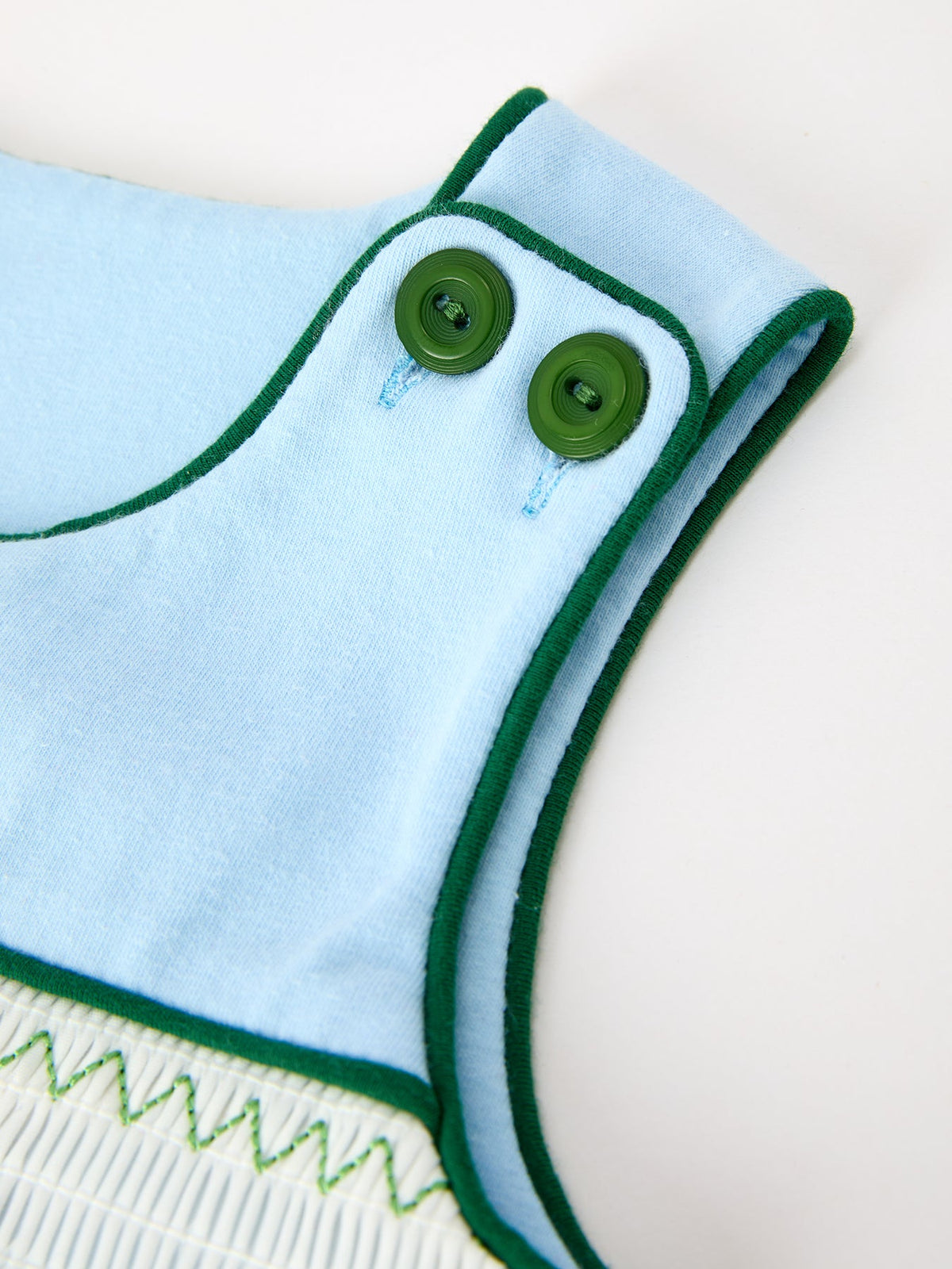 Christmas Boys Blue Christmas Tree Embroidered JonJon by Rylee Faith Designs
