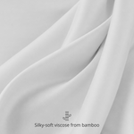 Soft & Breathable Bamboo Fitted Crib Sheet by Dreamland Baby