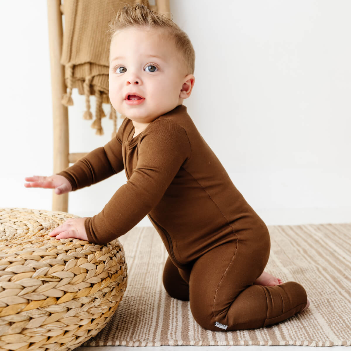 Soft Bamboo Pajamas w/ DreamCuffs® by Dreamland Baby