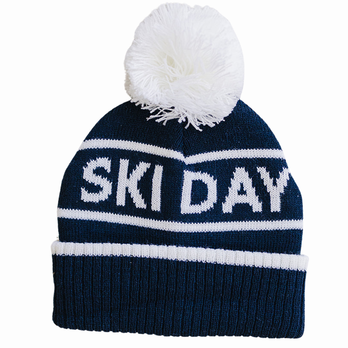 Navy Ski Beanie by Mebie Baby