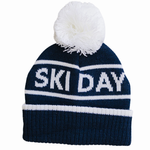 Navy Ski Beanie by Mebie Baby