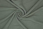 Crover 100% cotton waffle baby blanket for swaddling and stroller coverage.