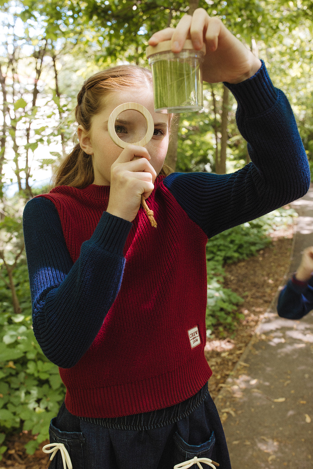 Lia Chunky Sweater by Crew Kids NY (view 2 of 4)