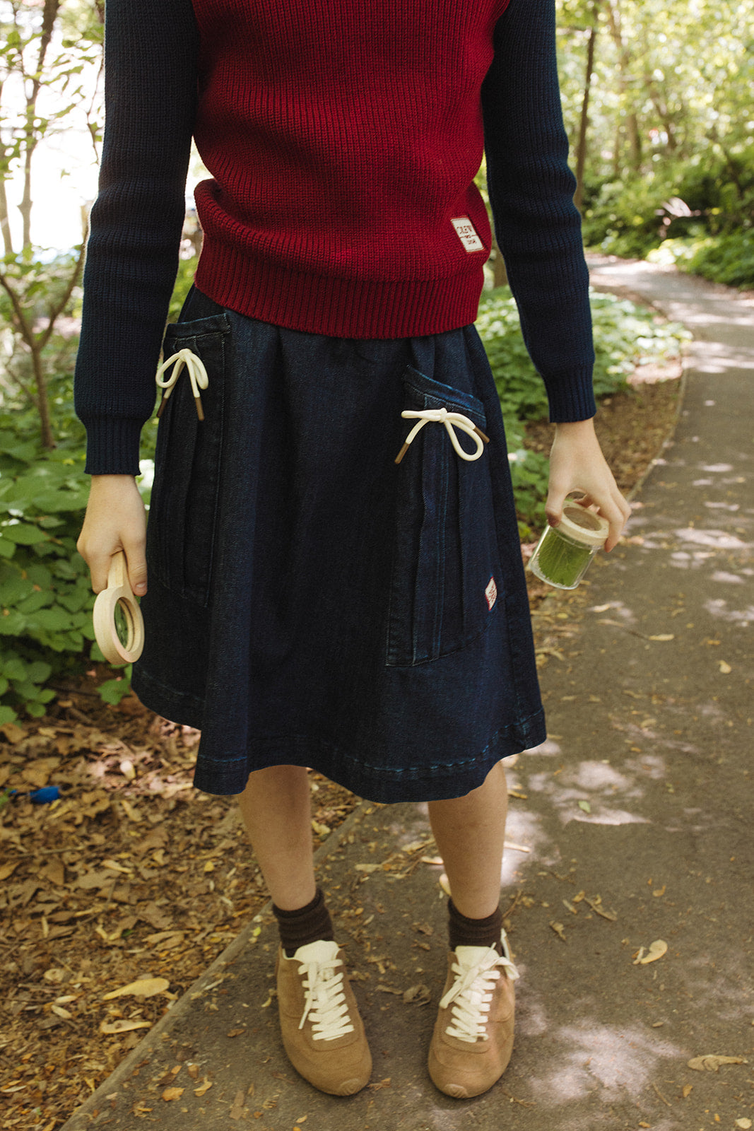 Lia Skirt - Blue by Crew Kids NY (view 8 of 10)