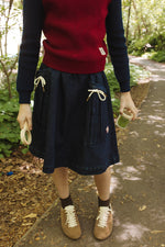 Lia Skirt - Blue by Crew Kids NY (view 8 of 10)