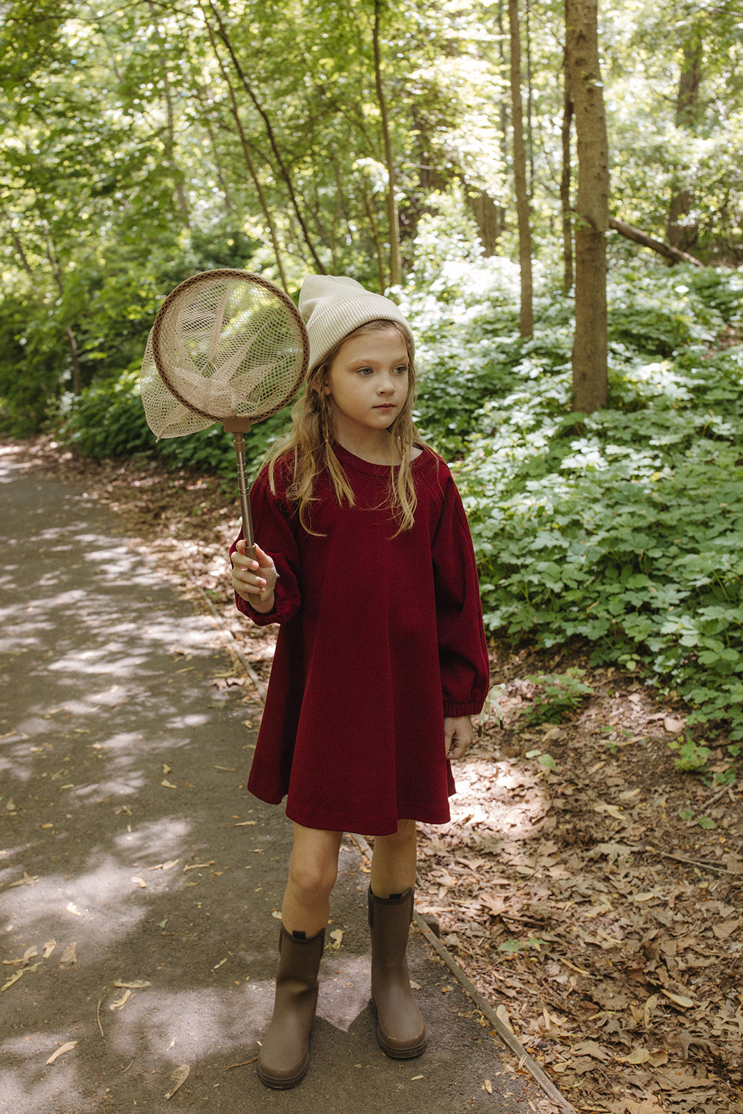 Lia Dress - Red by Crew Kids NY (view 2 of 6)