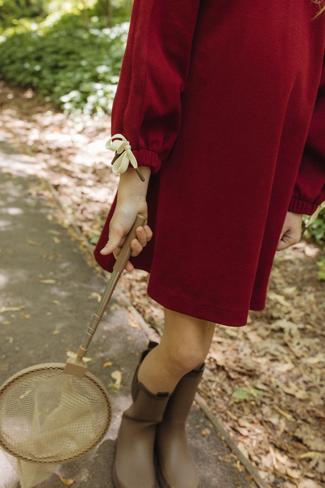 Lia Dress - Red by Crew Kids NY (view 3 of 6)