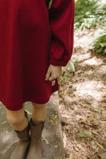 Lia Dress - Red by Crew Kids NY (view 5 of 6)