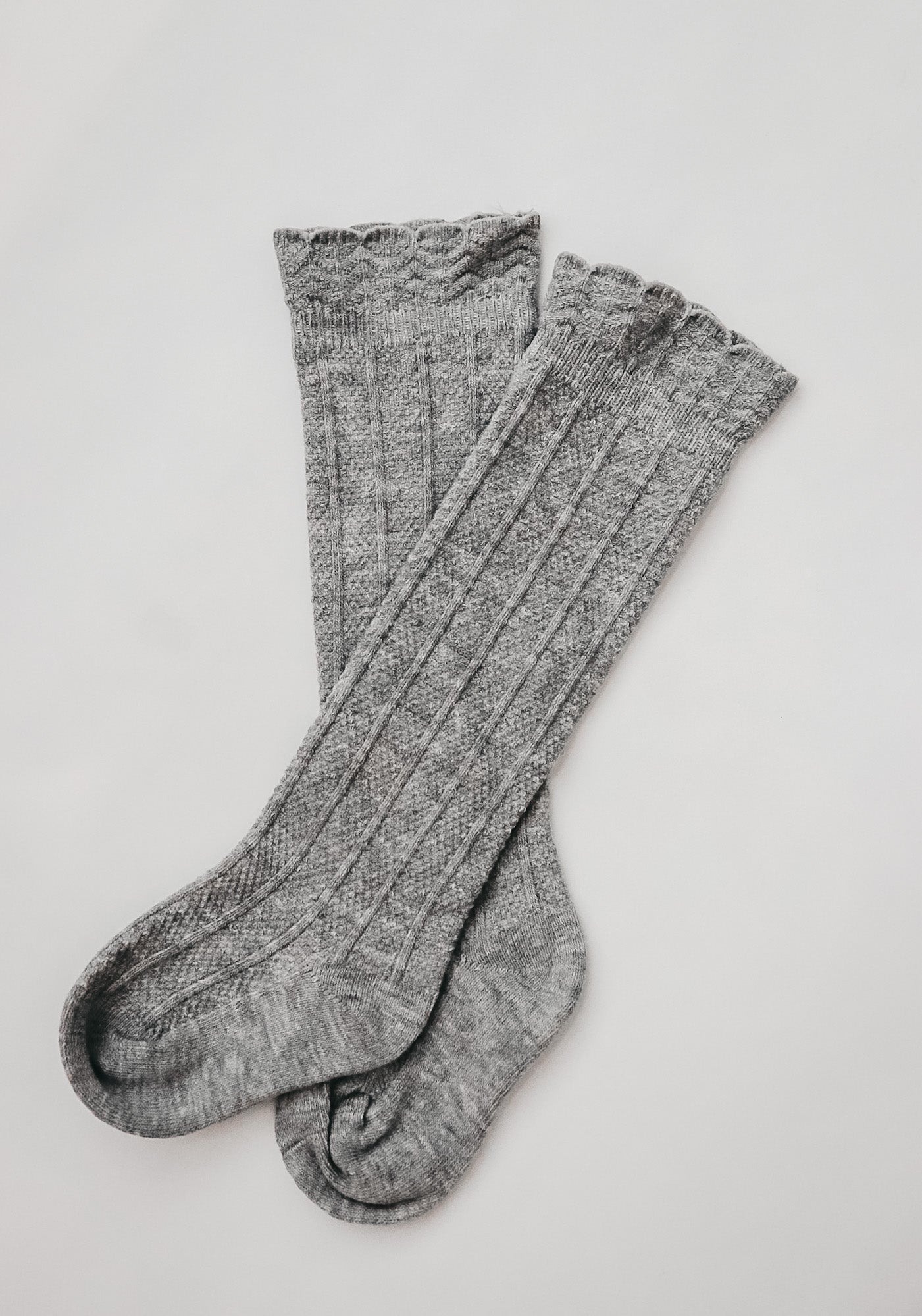 Ruffle Cotton Knee High Socks Five Pack Little Mae Co Little Mae & Co Everetts Place: Online Boutique