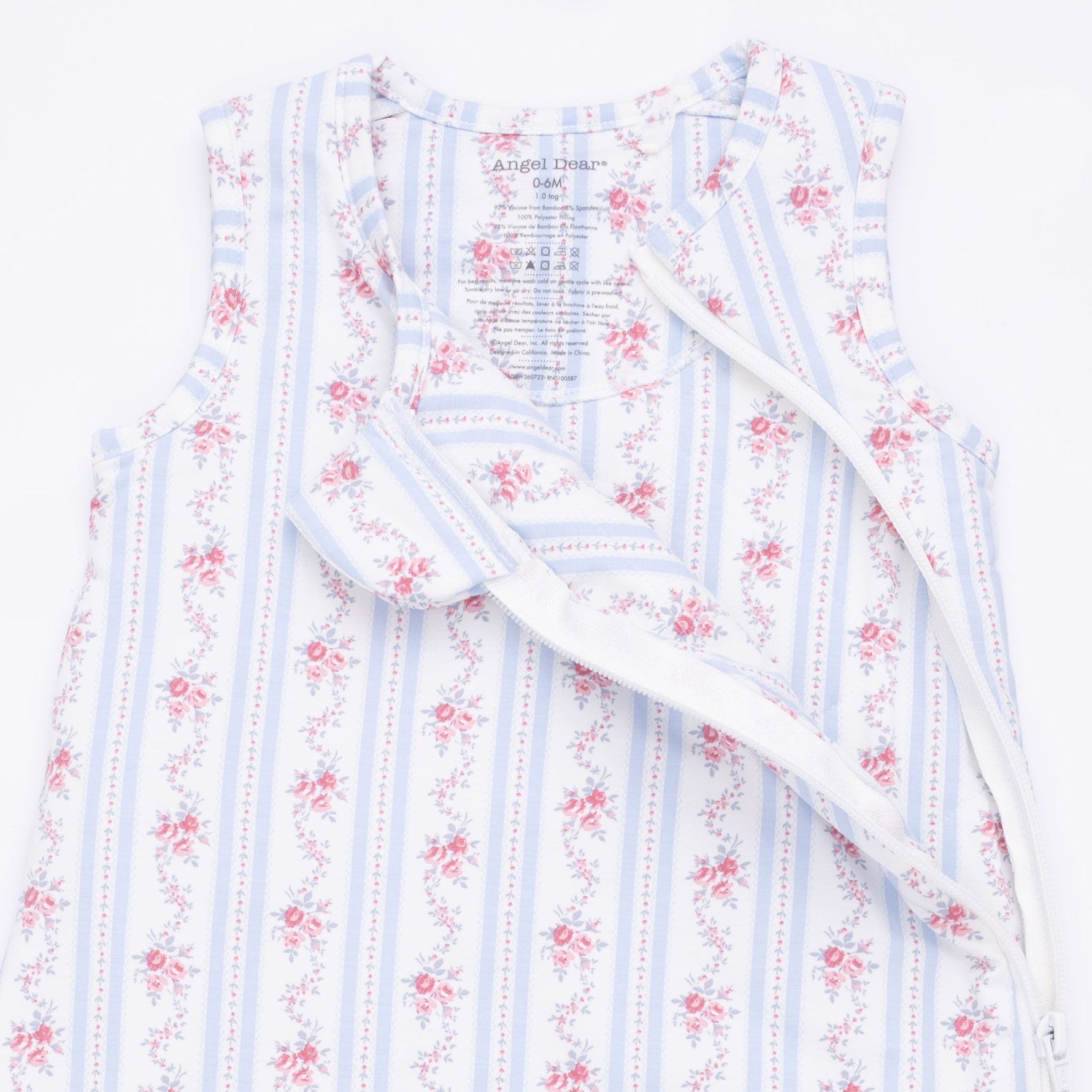 Anna Floral Stripe - Sleep Bag by Angel Dear