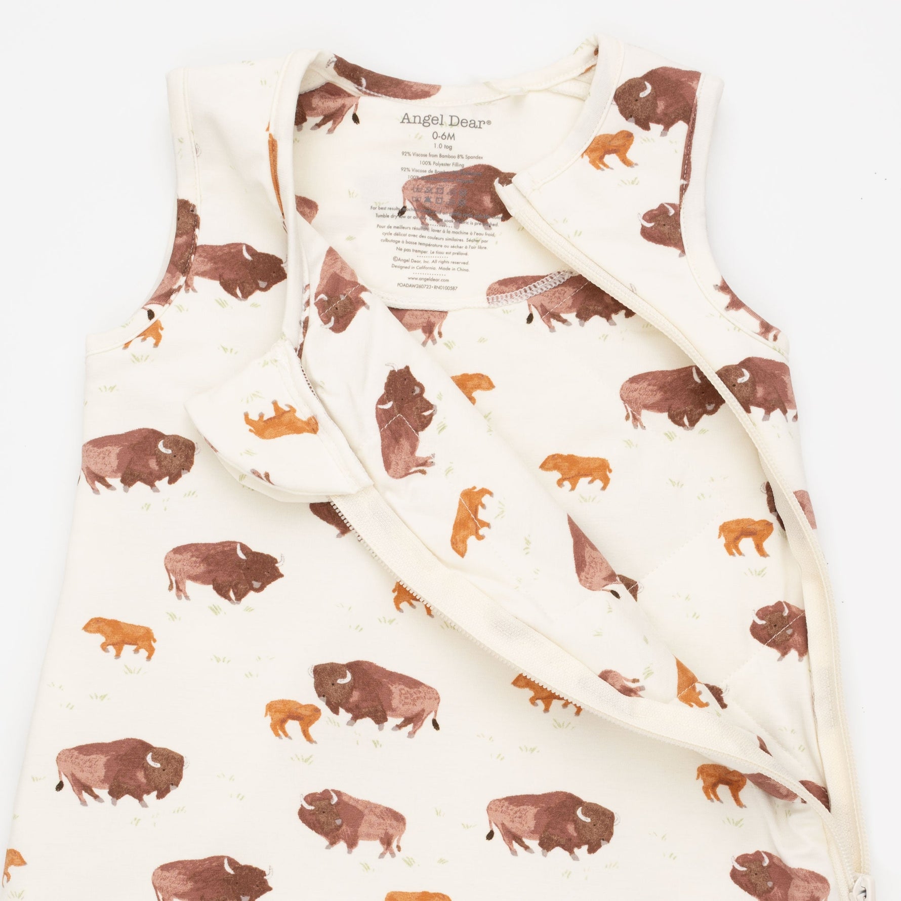 Viscose from Bamboo Sleep Sack - American Buffalo by Angel Dear (view 3 of 4)