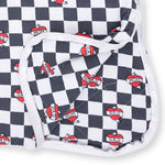 Heart Tattoo Check Black - Sleep Bag by Angel Dear