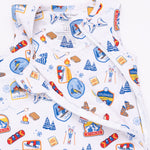 Vintage Ski Patches - Sleep Bag by Angel Dear