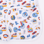 Vintage Ski Patches - Sleep Bag by Angel Dear