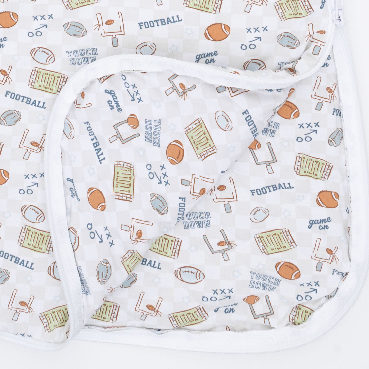 Football Check - Sleep Bag by Angel Dear (view 4 of 4)