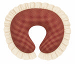 Ivory Eyelet Ruffle Original Nursing Pillow Cover by Little Mae & Co