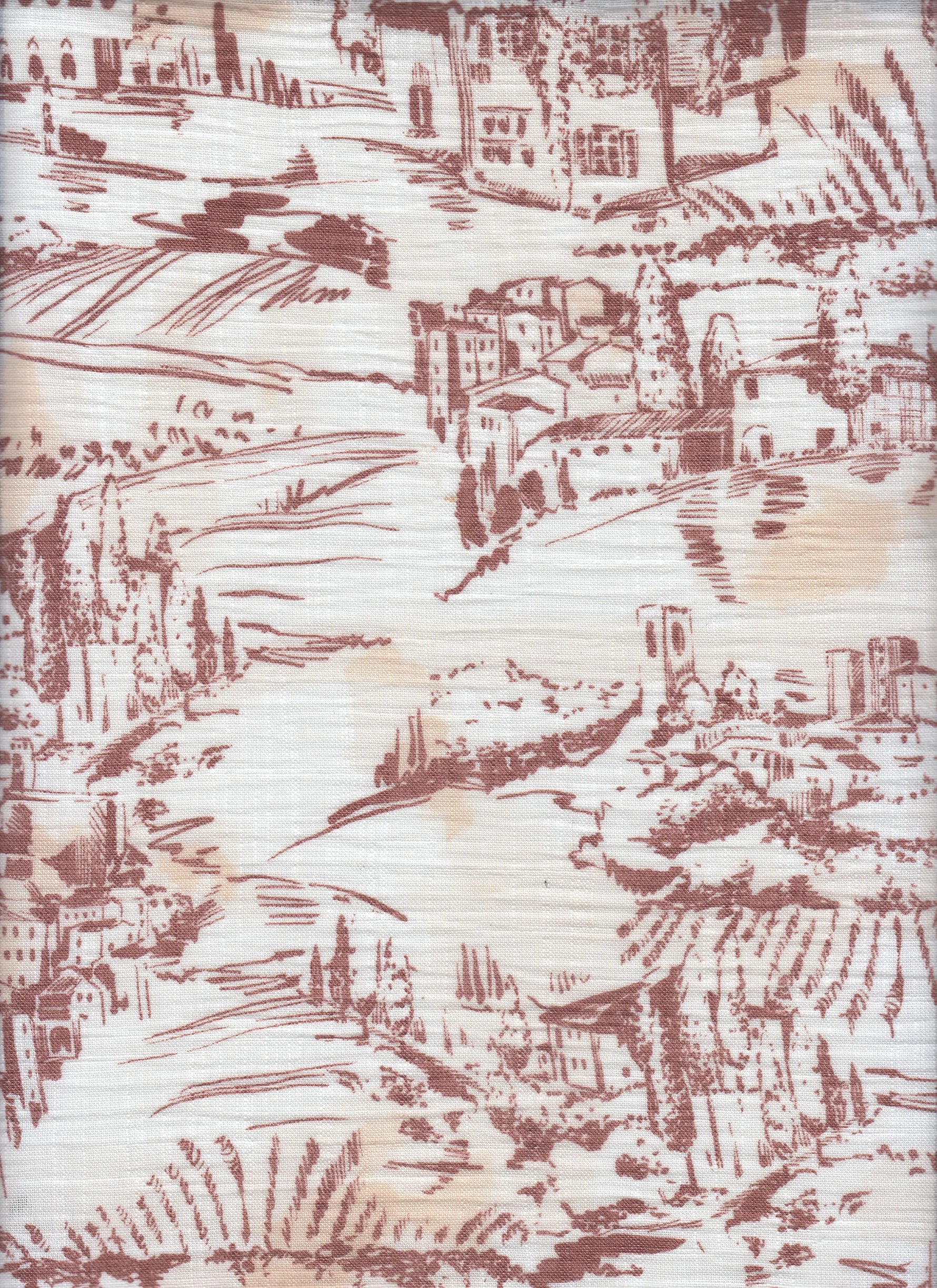 Brown Toile Ruffle Nursing Pillow Cover by Little Mae & Co