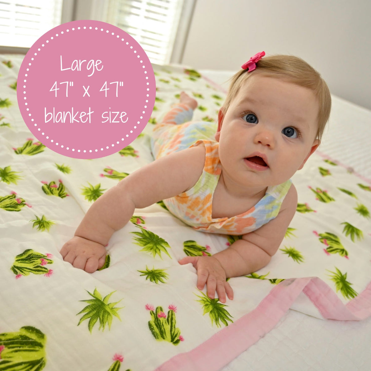 Succulent Bamboo Quilt by LollyBanks