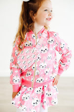Unicorn Kitties Satin Jacket by Mila & Rose ® at Everetts Place