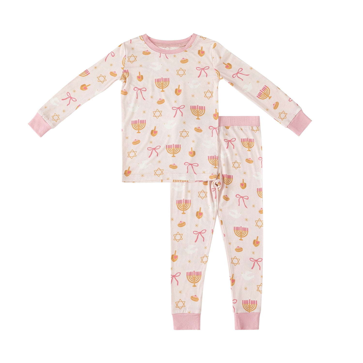 Pretty In Hanukkah (Long Sleeve PJ)