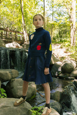 Nina Knit Sweater - Navy by Crew Kids NY (view 4 of 5)