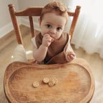 Bleu La La Classic Set of Soft Vegan Leather Easy Clean Bibs for Babies 0 to 12 Months - Baby & Toddler > Nursing & Feeding > Feeding Essentials > Bibs Bibs