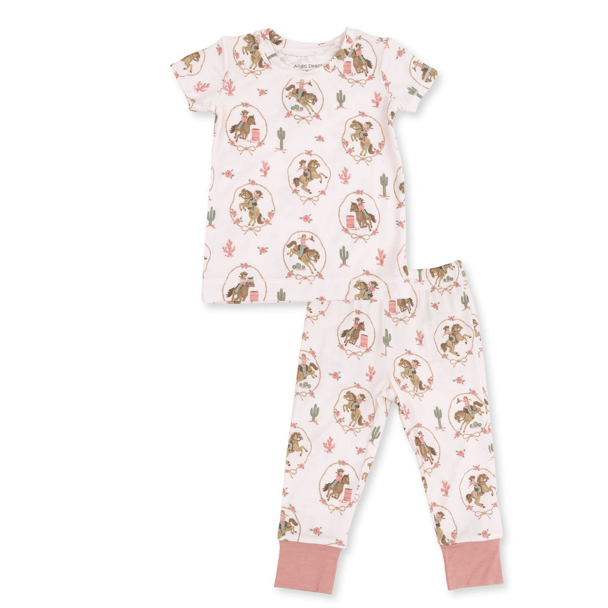 Bamboo Viscose Loungewear Set - Cowgirl Cameos by Angel Dear (view 2 of 5)