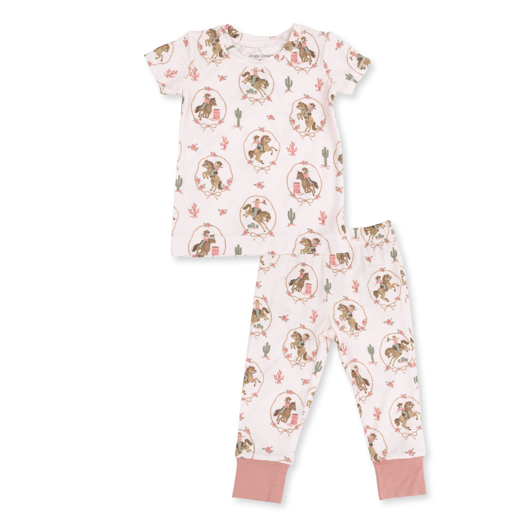 Bamboo Viscose Loungewear Set - Cowgirl Cameos by Angel Dear (view 2 of 5)