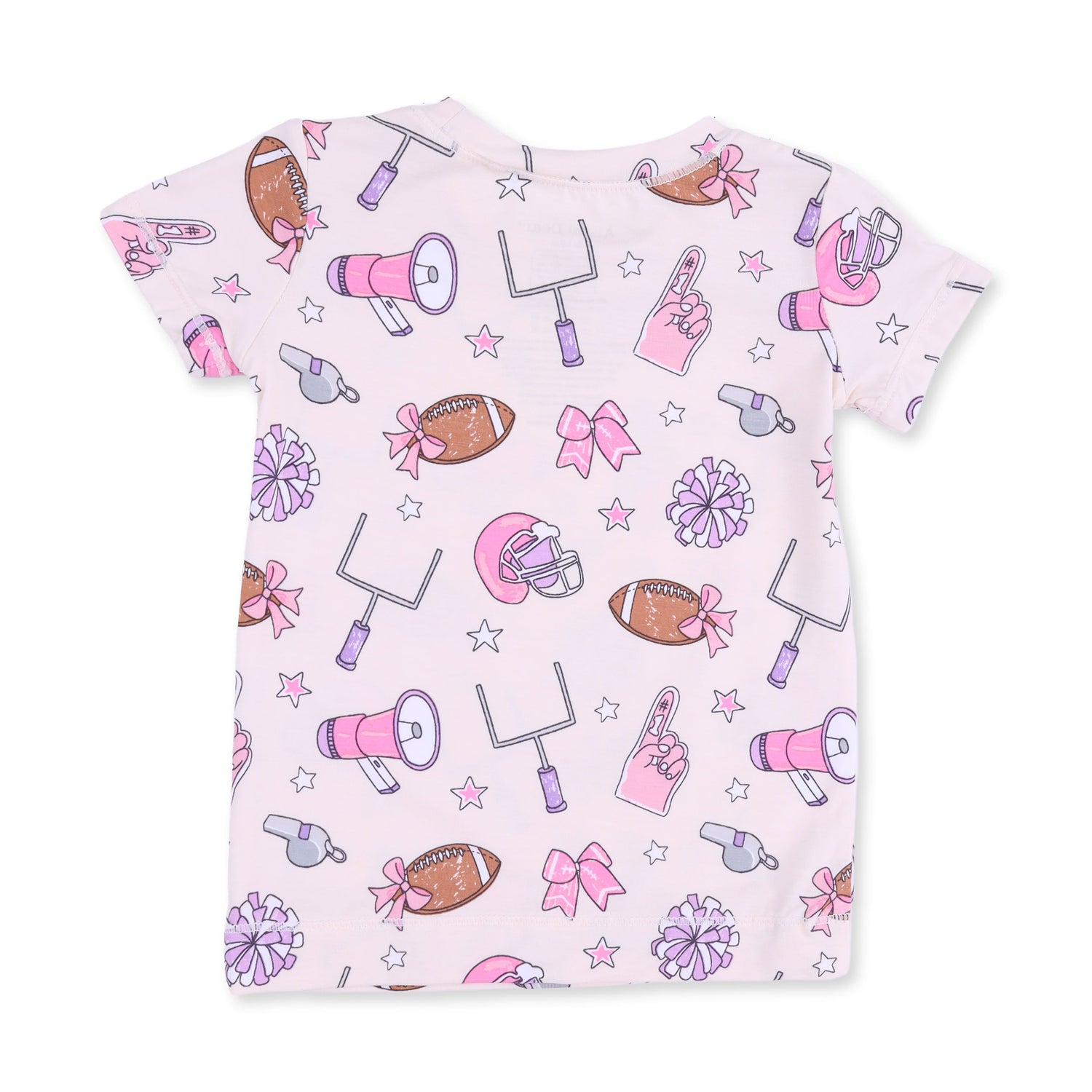 Football Cheer - Short Sleeve Loungewear Set by Angel Dear (view 2 of 4)