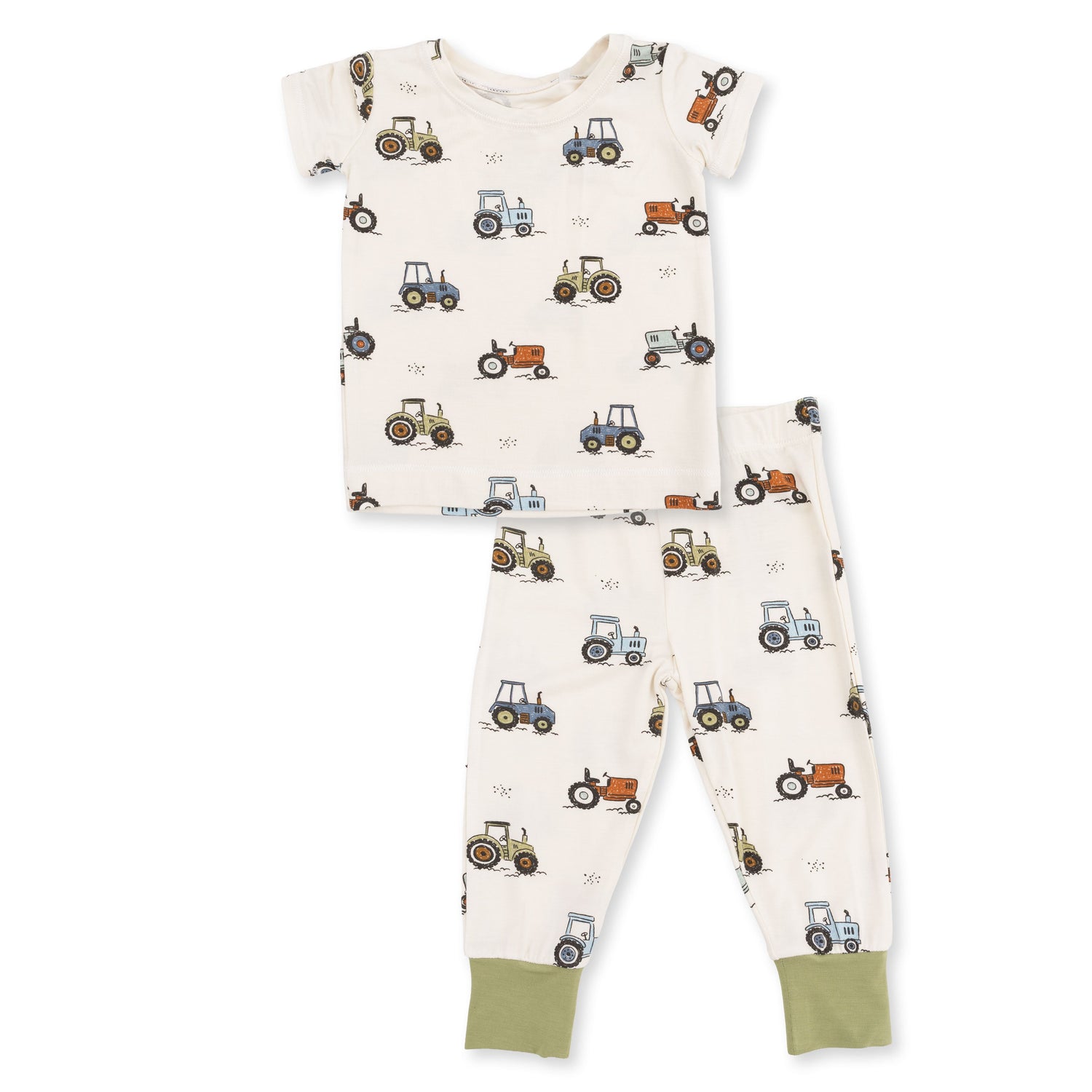Future Farmer - Short Sleeve Loungewear Set by Angel Dear (view 2 of 5)