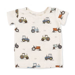 Future Farmer - Short Sleeve Loungewear Set by Angel Dear (view 3 of 5)