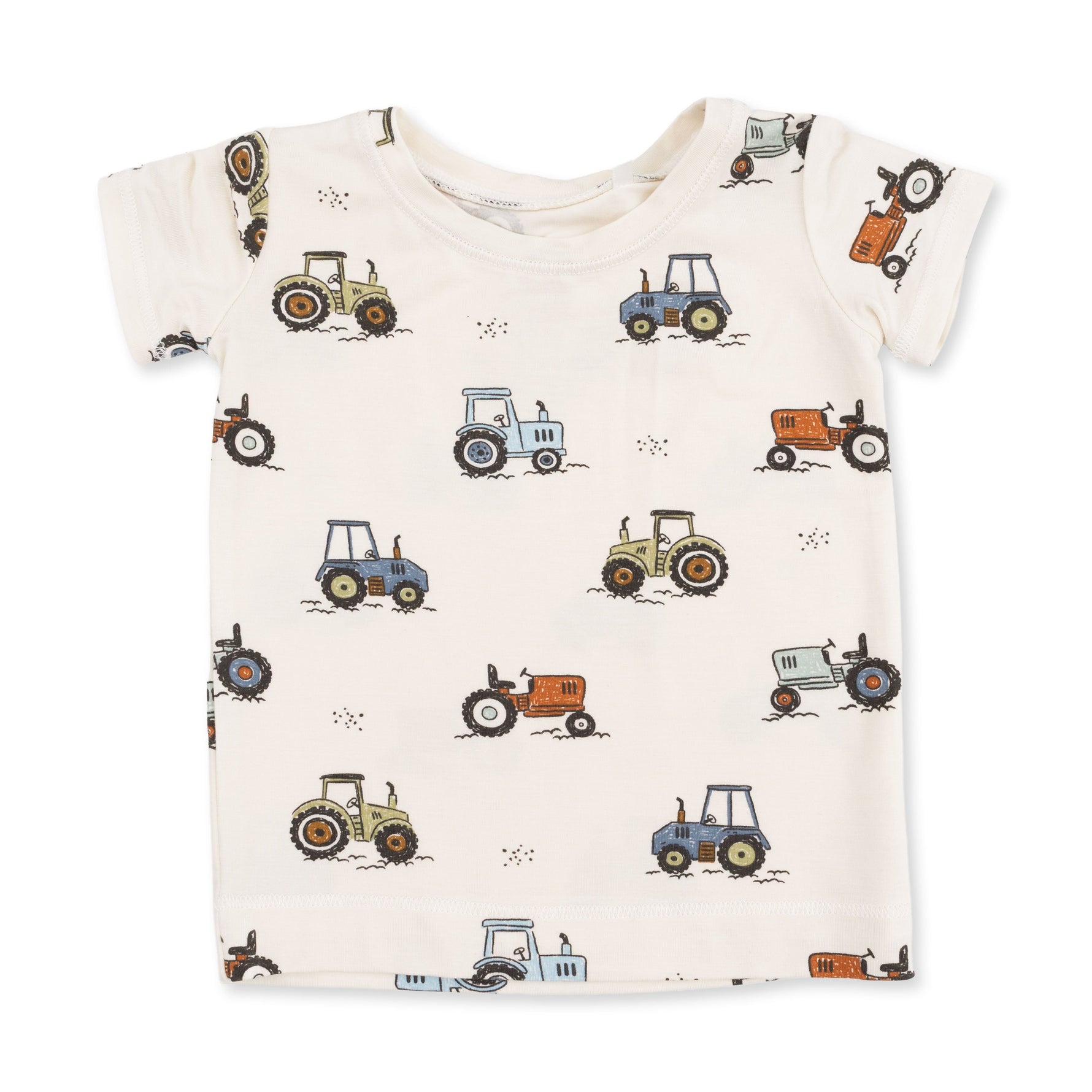 Future Farmer - Short Sleeve Loungewear Set by Angel Dear (view 3 of 5)