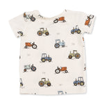 Future Farmer - Short Sleeve Loungewear Set by Angel Dear (view 4 of 5)