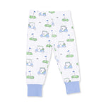 Golf Carts Blue - Short Sleeve Loungewear Set by Angel Dear