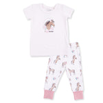 I Love Horses - Short Sleeve Loungewear Set by Angel Dear