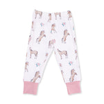 I Love Horses - Short Sleeve Loungewear Set by Angel Dear