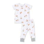 Little Explorer Fox - Short Sleeve Loungewear Set by Angel Dear (view 2 of 5)
