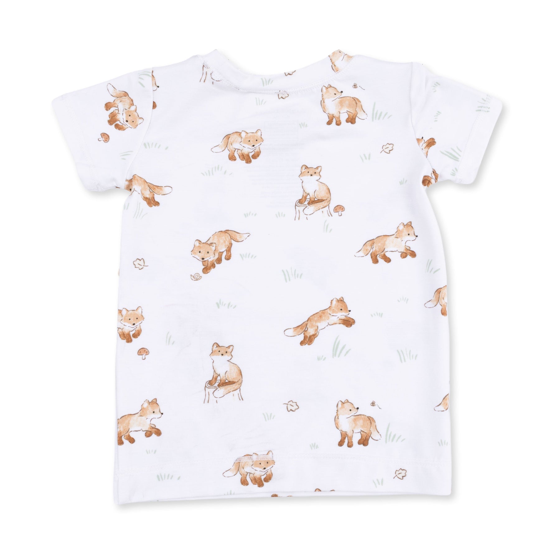 Little Explorer Fox - Short Sleeve Loungewear Set by Angel Dear (view 3 of 5)